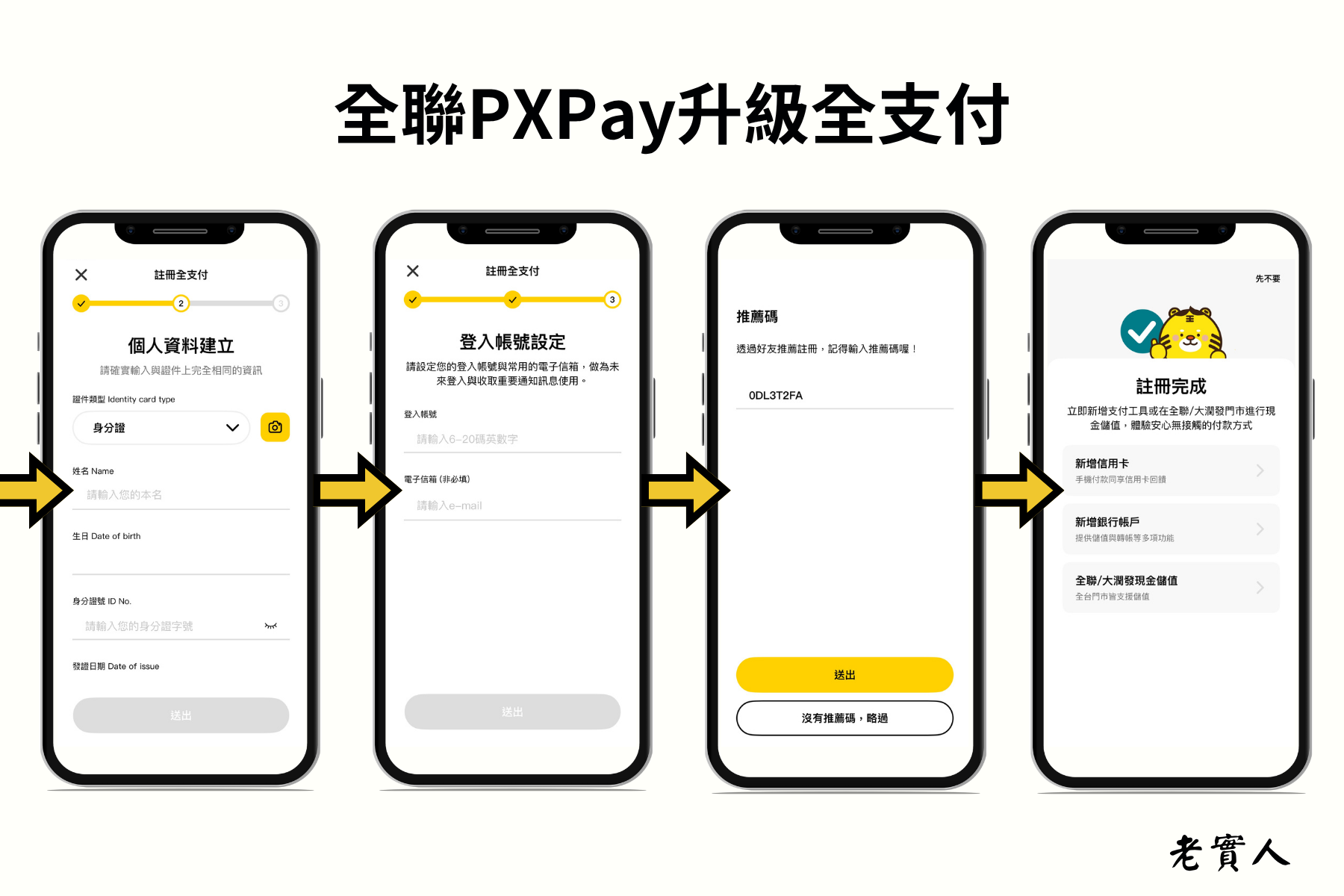 PX Pay升級全支付流程
